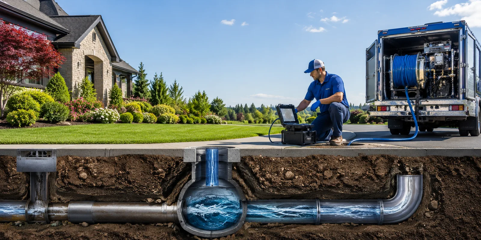 Drainage restoration information for Dunlo, PA